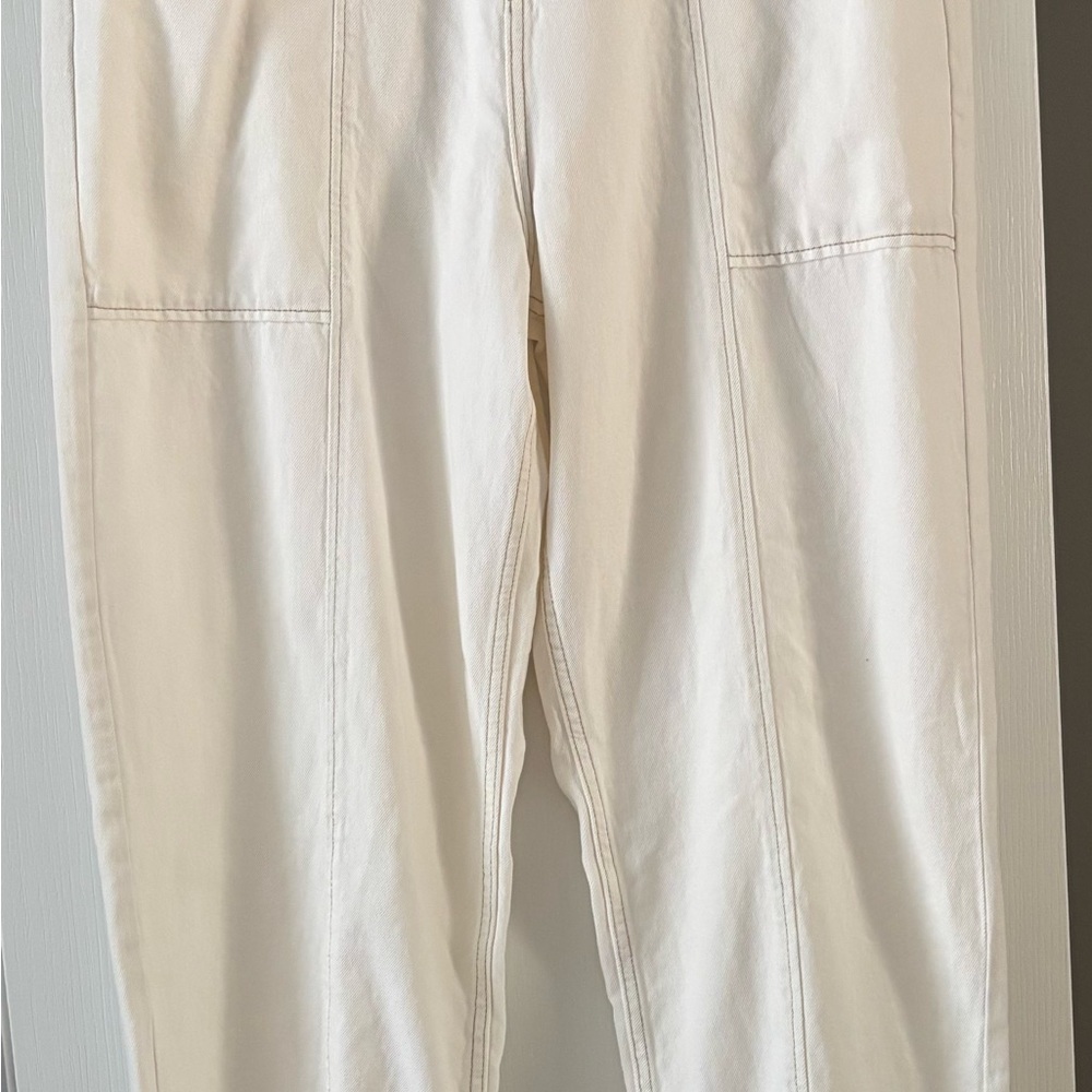a.n.a Women's High Rise Jeans - Cream